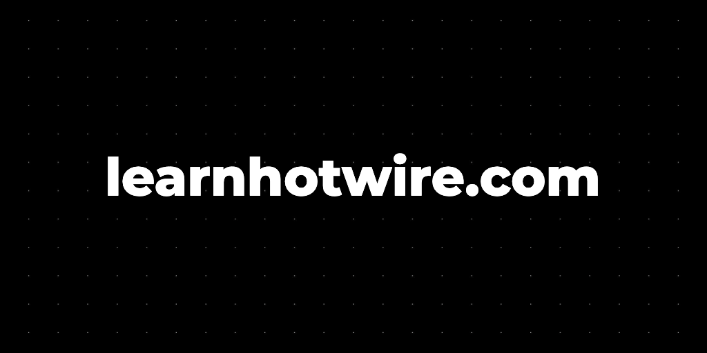 Hotwire Development Learn Hotwire with Rails, iOS and Android | Learn Hotwire